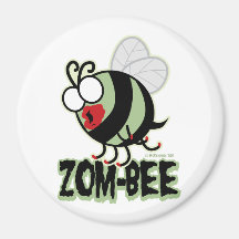 Zom-Bee Refrigerator Magnet