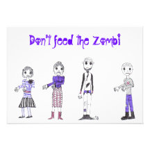 zombie 2, zombie 4, zombie 3, zombie 1, Don't f... Invite