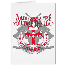 Zombie Apocalypse Greeting Card
