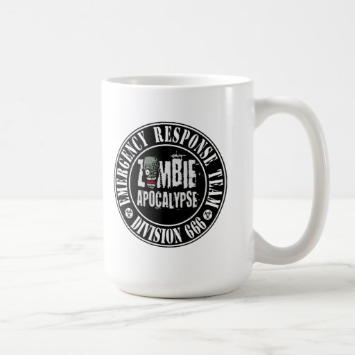 Zombie Apocalypse Response Team Logo Coffee Mug