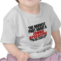 Zombie apocalypse t-shirts