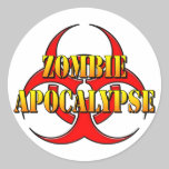 Zombie Apocalypse stickers