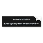 Zombie Attack BumperSticker