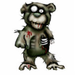 zombie bear photo sculptures