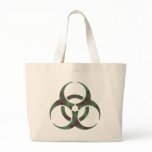 Zombie Biohazard Symbol bags