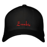 Zombie Cap / Hat embroidered hats