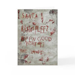 zombie christmas cards