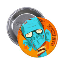 Zombie Clerk Button