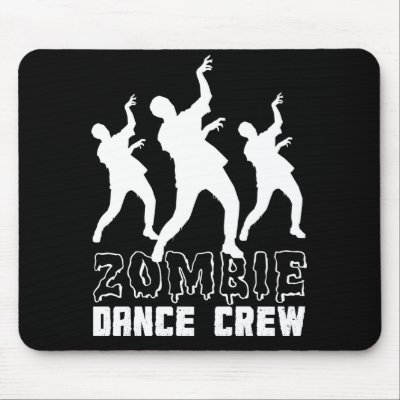 Zombie Dance Crew Mousepad by jamierushad