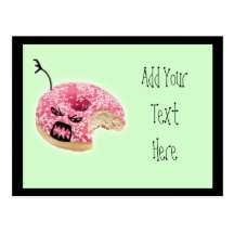 Zombie Doughnut Postcards