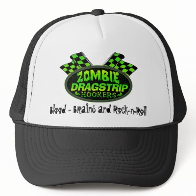 Zombie Dragstrip Hookers Mesh Hat