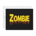 Zombie Drip invitations
