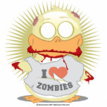 Zombie Duck photo sculptures