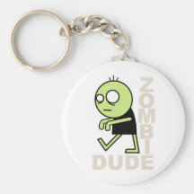 Zombie Dude Key Chains