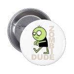 Zombie Dude Pins