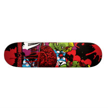 Zombie Eat Brains Skateboard