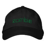 zombie embroidered hats