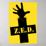 Zombie Emergency Defence - "SAFE ZONE" posters