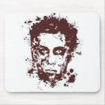 Zombie Face Mouse Mat