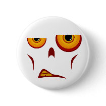 Zombie Face - Snarl Button