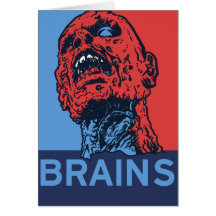 Zombie For President Greeting Card