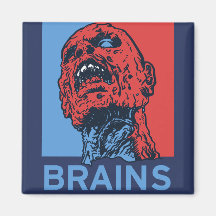 Zombie For President Magnet