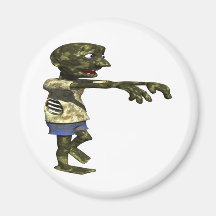 Zombie Fridge Magnet