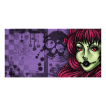 Zombie Gal Photo Card photo cards