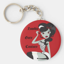 Zombie Gore Couture Key Chain