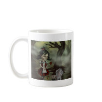Zombie Graveyard Girl Mug