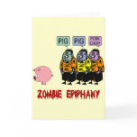Zombie Halloween cards