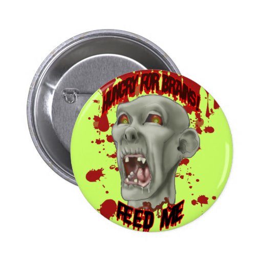 Zombie Head Button