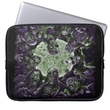 Zombie Horde (Zombies Attack) Laptop Sleeves