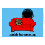 zombie horsemaning card