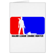 zombie hunter 2 greeting card
