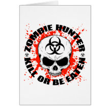 Zombie Hunter 3 Greeting Card
