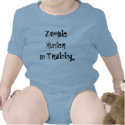 Zombie Hunter In Training t-shirts