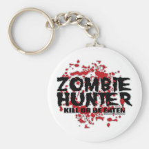 Zombie Hunter Key Chains