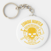 Zombie Hunter Keychain
