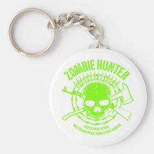 Zombie Hunter Keychain