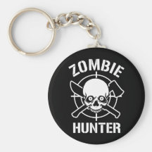 Zombie Hunter Keychain