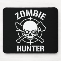 Zombie Hunter Mouse Pad