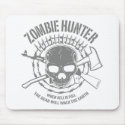 Zombie Hunter Mousepad