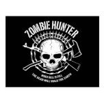 Zombie Hunter Postcard