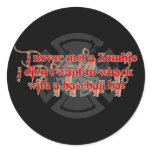 Zombie Hunter stickers