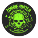 Zombie Hunter Sticker