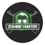 Zombie Hunter Stickers