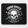 zombie hunter undead living dead mouse pads