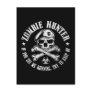 zombie hunter undead living dead postcards