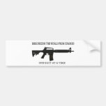 Zombie immunisations bumper stickers